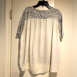 Loft mixed media top